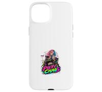 Pretty Chaos Cyber Street Aesthetic Girl Design Case for iPhone 15 Plus
