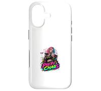 Pretty Chaos Cyber Street Aesthetic Girl Design Case for iPhone 17