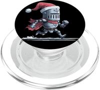 Pretty Christmas Armor for Knights and Santa Claus Lovers PopSockets PopGrip for MagSafe
