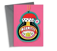 Pretty Christmas Card - Have a Marmite-y Day!