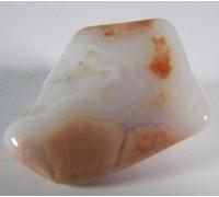 Pretty Cotton Candy Agate TUMBLESTONE 3.0 x 2.2 cms 12.40 GMS - Mexico - #2