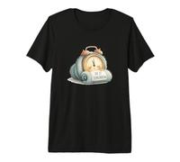 Pretty Do it Tomorrow Statement with Alarm Clock Premium T-Shirt