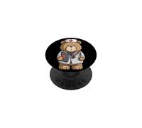 Pretty Doc Teddy Bear for Nurse and Hospital Lovers PopSockets Adhesive PopGrip