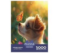 Pretty Dog 1000 Pieces Premium Jigsaw Age 3+ Cool Collage Effect, Fun Details, Educational, Challenging Puzzle Games 70x50cm/1000pcs
