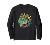 Pretty Dragon Crown for King Long Sleeve T-Shirt