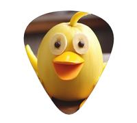 Pretty DucklingsGuitar Picks, 12-Piece Pattern Set, Three Different Thicknesses for Acoustic Electric Guitar and Other Instruments