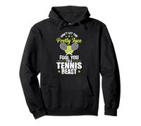 Pretty Face, I'm a Tennis Beast Pullover Hoodie
