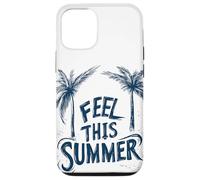Pretty Feel this Summer Speech for Palm Trees Lovers Case for iPhone 12/12 Pro