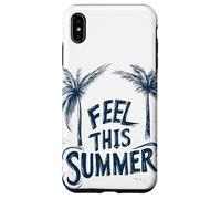 Pretty Feel this Summer Speech for Palm Trees Lovers Case for iPhone XS Max