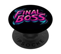 Pretty Final Boss Statement Stamp PopSockets Adhesive PopGrip