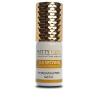 PRETTY FLEEK | Professional Lash Adhesive | Ultra Strong Eyelash Extension Glue 0.5s | Fast Drying | Retention 30-45 Days | Low/Mild Smell & Irritant | 5ml | Adhesive Glue | For Lash Techs