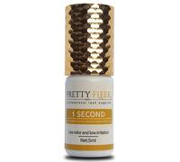 PRETTY FLEEK | Professional Lash Adhesive | Ultra Strong Eyelash Extension Glue 1.0s | Fast Drying | Retention 30-45 Days | Low/Mild Smell & Irritant | 5ml | Adhesive Glue | For Lash Techs