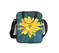 Pretty Flower Print Clear Pvc Waterproof Tote Transparent See Through Lunch Handbag,Travel Toiletry Bag,Women Men Work Shopping