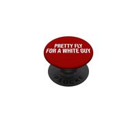 Pretty Fly for a White Guy Outfit Men Dad Pretty Fly Old Guy PopSockets Adhesive PopGrip
