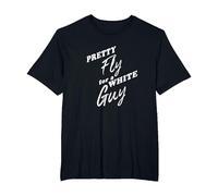 Pretty Fly for a White Guy T-Shirt, Men's Big and Tall, Black, 2X Tall