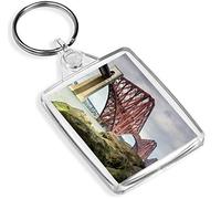 Pretty Forth Road Bridge Keyring - IP02 - Scotland Great Britain #16231