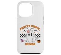 Pretty Ghoul Humor Spooky Halloween Season Graphic Case for iPhone 13 Pro
