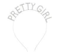 Pretty Girl Letter Headband for Women Girls Princess Hairband Bachelorette Party Celebration Headwear