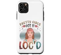 Pretty Girls Got It Locd Dreadlock Melanin Black Queen Loc'd Case for iPhone 11 Pro Max