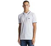 Pretty Green Mens Barton Polo White XL