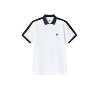 Pretty Green Men's PG Denton Short-Sleeve Polo Shirt Medium White