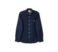 Pretty Green Mens House Pais Long Sleeve Navy XL