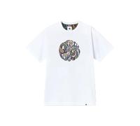 Pretty Green Mens House Paisley Regular Fit T-Shirt White L