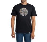 Pretty Green Men's PG House Paisley Regular Fit T-Shirt Large Black