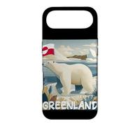 Pretty Greenland View with Nature and Ice Bear Graphic Case for iPhone Air