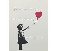 Pretty Journal/Diary for any age! "Sometimes holding on does more damage than letting go"