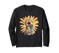 Pretty Karaoke Cat Outfit Long Sleeve T-Shirt