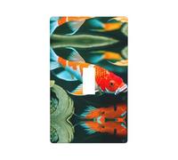 Pretty Koi Fish Print 1-Gang Blank Wall Plate, Standard Size,Decorative Switch Cover for Home/Commercial