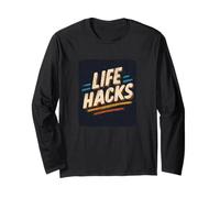 Pretty Life Hacks Speech for Boys and Girls Long Sleeve T-Shirt