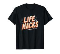 Pretty Life Hacks Statement Emblem T-Shirt