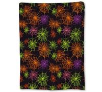 Pretty Lion and Rose Flower Blanket, Soft Fuzzy Flannel Throw Blanket for Couch, Bed, Travel & Home Decor, Lightweight Cozy Warm Blankets for Adults Kids Men Women 50" x60" Cobweb38