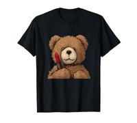 Pretty Lip Care Teddy Look for Lipsticks and Bears Lovers T-Shirt