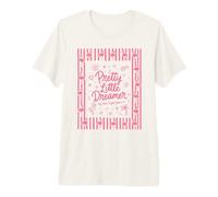 Pretty Little Dreamer Flamingo Big Ideas Bright Future Premium T-Shirt