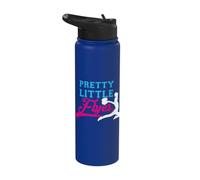 Pretty Little Flyer Cheerleader Stainless Steel Insulated Water Bottle