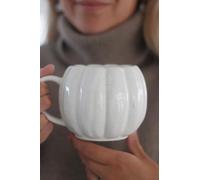 Pretty Little Home Large Pumpkin Mug - Speckled