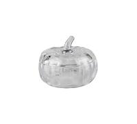 Pretty Little Home Medium Glass Lidded Pumpkin