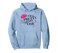 Pretty Little Liars Kiss Pullover Hoodie, Adult Unisex, Dusty Blue, Medium