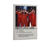 Pretty Little Liars Movie Canvas Poster Room Decor Poster for Bedroom Living Room Walls 12x18inch(30x45cm) Frame-Style