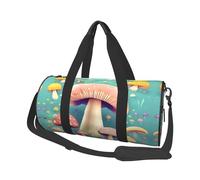 Pretty little mushrooms Canvas travel bag, large capacity, can be carried on the shoulder