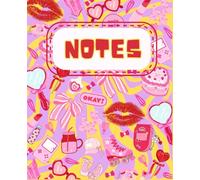 Pretty little notebook: A Girly Notebook for Plans, Thoughts & Cute Chaos