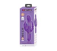 Pretty Love Cammy - Triple Vibrator Purple 12 cm