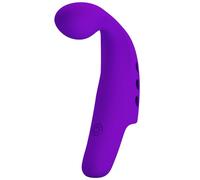 Pretty Love Gorgon rechargeable finger vibrator blue, 10 modes, Poids 0.090 Kg, Color Purple