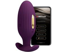 Pretty Love Jefferson Electro Stim App Controlled Vibrating Butt Plug
