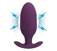 Pretty Love Jefferson Vibrating E-Stim Butt Plug Anal Shock Vibrating App Toy