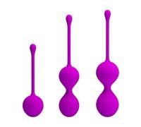 Pretty Love Kegel Ball Training Set 3 Piece Love Ball Pelvic Floor Exerciser