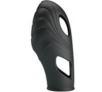 Pretty Love Lich black silicone finger vibrator, discreet, Poids 0.026 Kg, Color Black